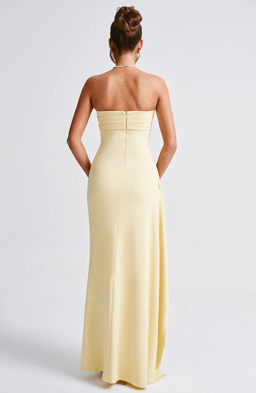 RUTH - Vestido largo tipo bandeau que realza la figura
