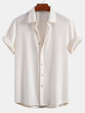Camisa waffle con botones