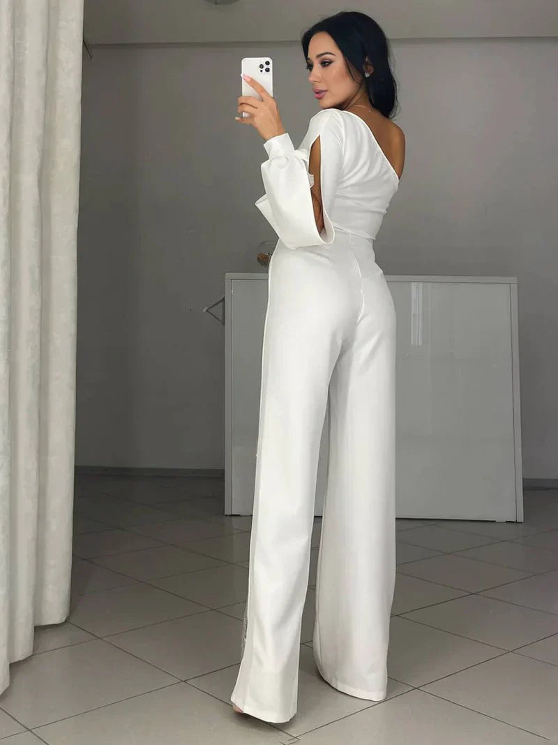 Aylin - Mono llamativo de un solo hombro