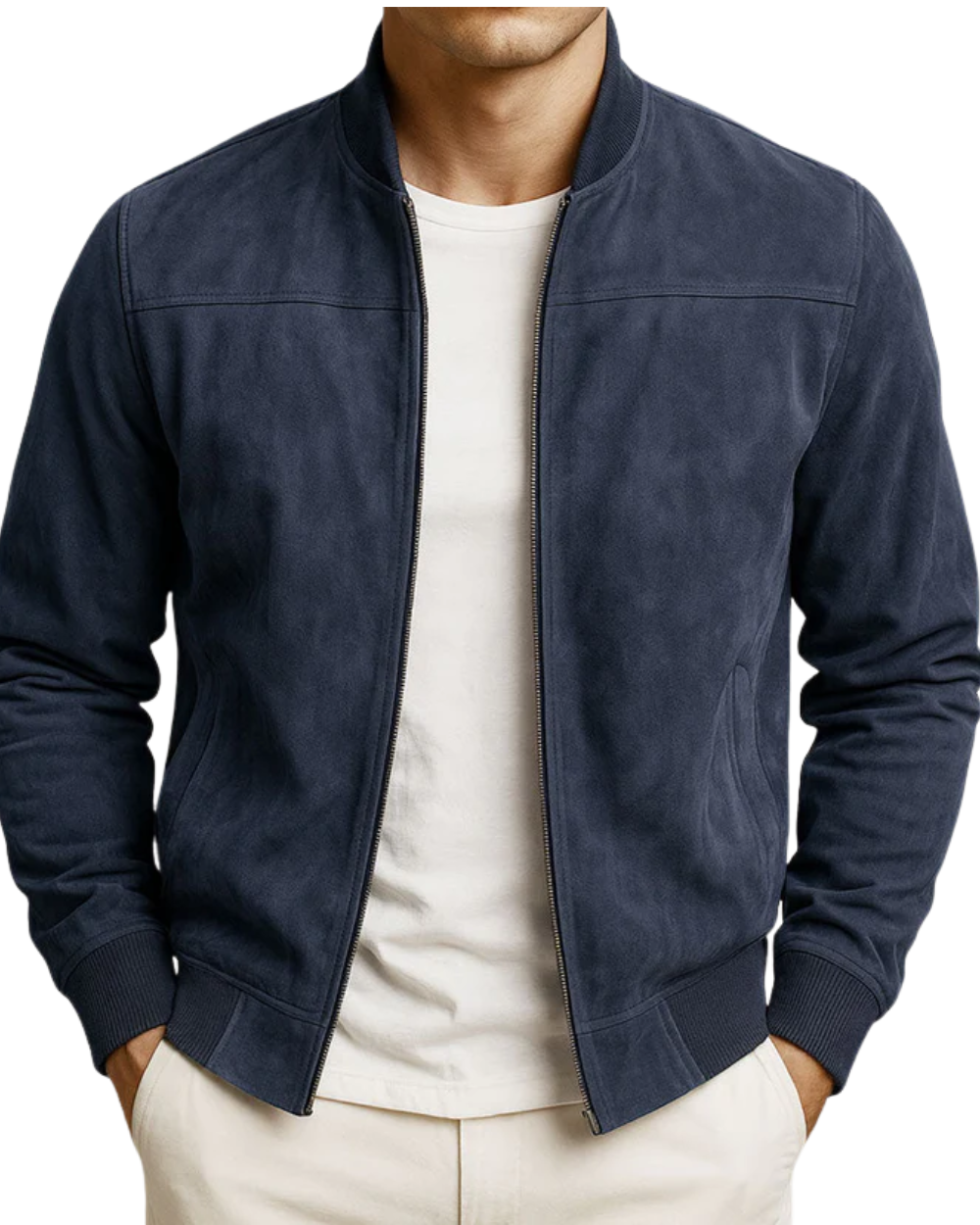 Alvaro - Chaqueta atemporal de ante