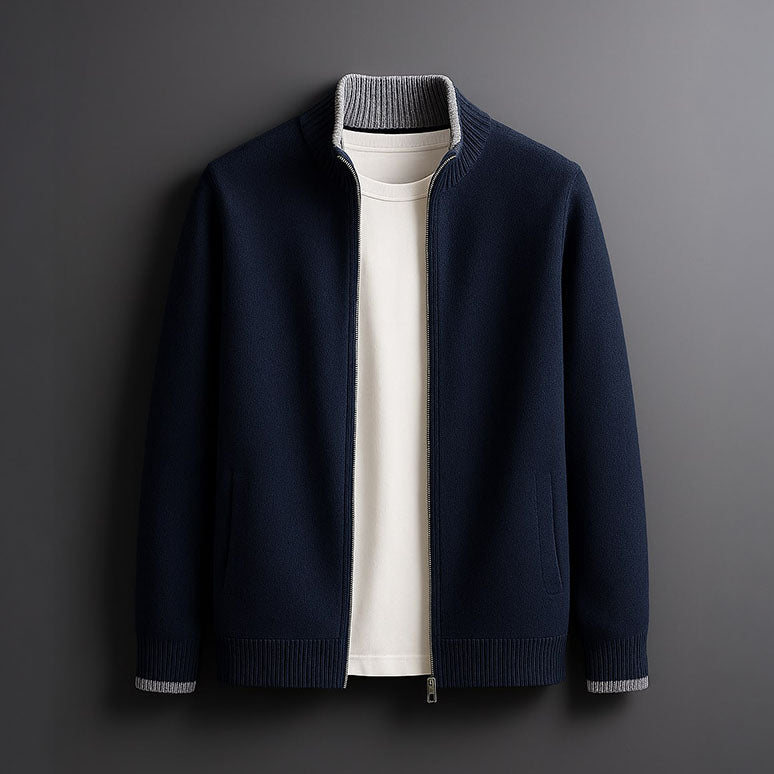 Cas - Chaleco elegante con cremallera