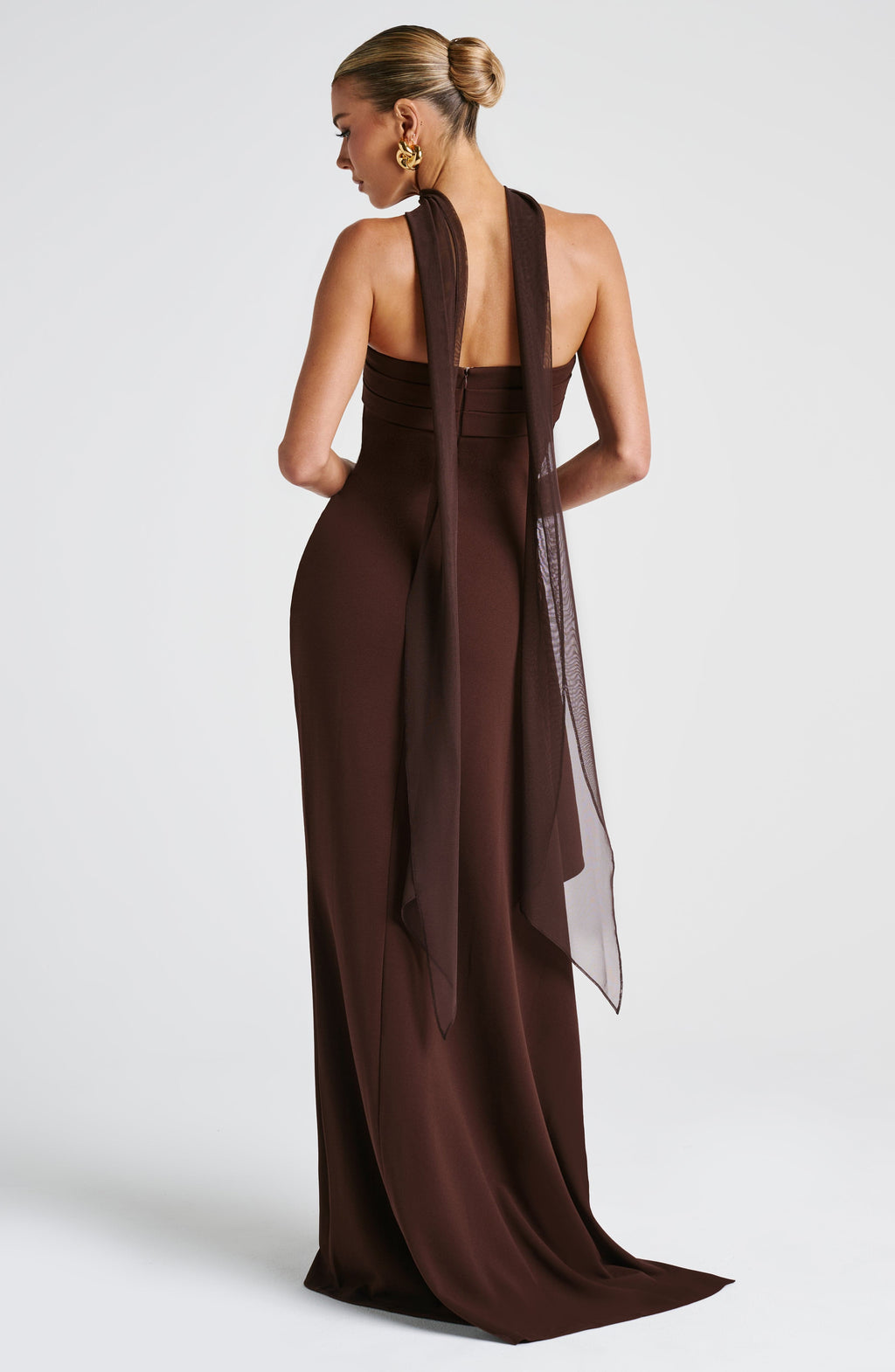 RUTH - Vestido largo tipo bandeau que realza la figura